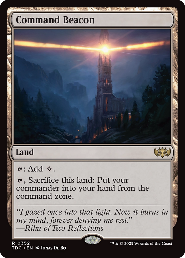 Command Beacon [Tarkir: Dragonstorm Commander] | Fandemonia Ltd