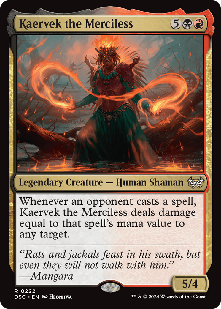 Kaervek the Merciless [Duskmourn: House of Horror Commander] | Fandemonia Ltd
