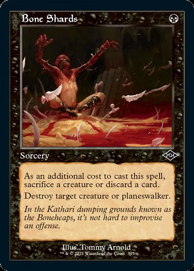 Bone Shards (Retro Foil Etched) [Modern Horizons 2] | Fandemonia Ltd