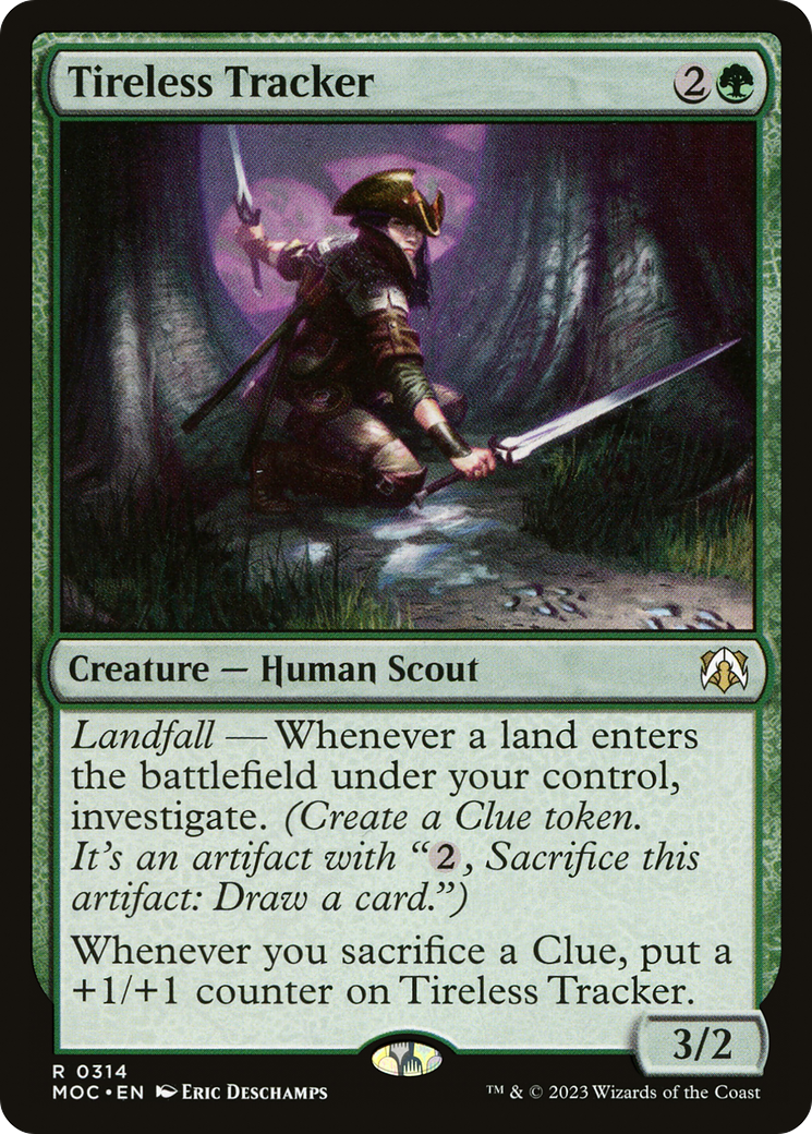 Tireless Tracker [March of the Machine Commander] | Fandemonia Ltd