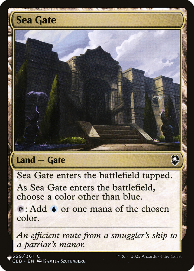 Sea Gate [The List] | Fandemonia Ltd