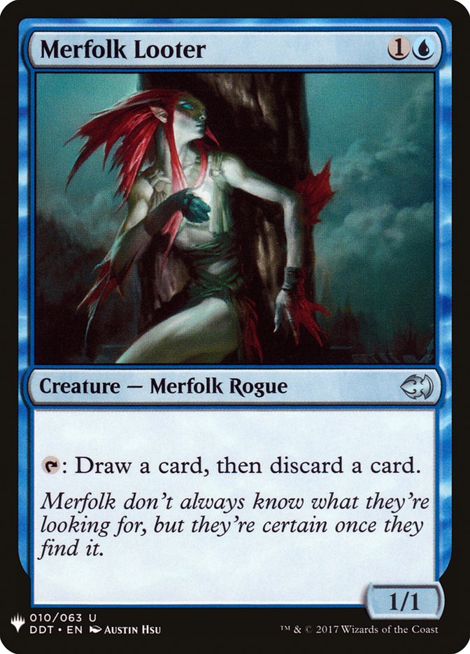 Merfolk Looter [Mystery Booster] | Fandemonia Ltd