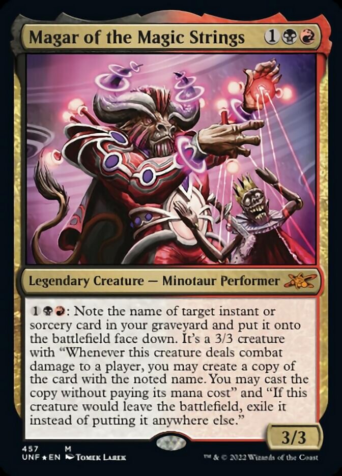 Magar of the Magic Strings (Galaxy Foil) [Unfinity] | Fandemonia Ltd