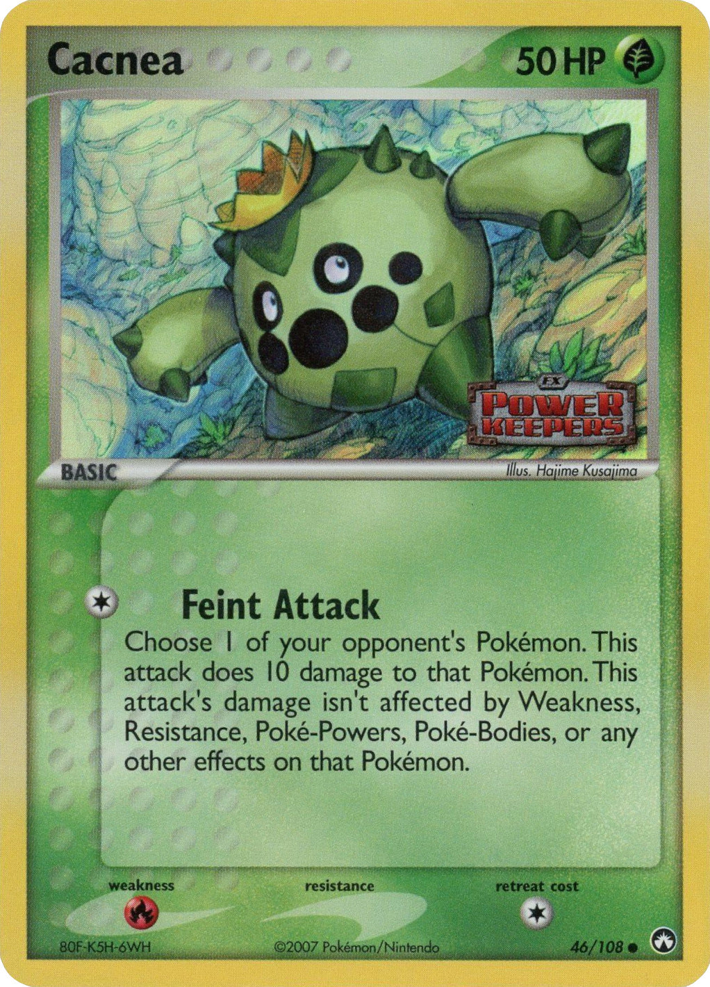 Cacnea (46/108) (Stamped) [EX: Power Keepers] | Fandemonia Ltd