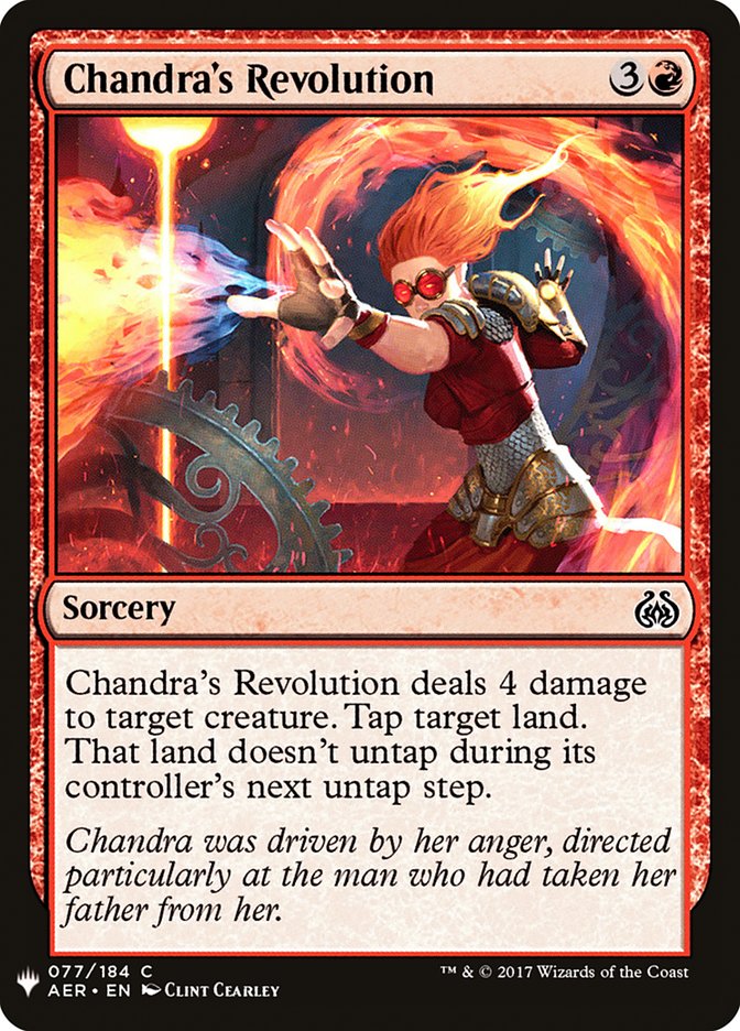 Chandra's Revolution [Mystery Booster] | Fandemonia Ltd