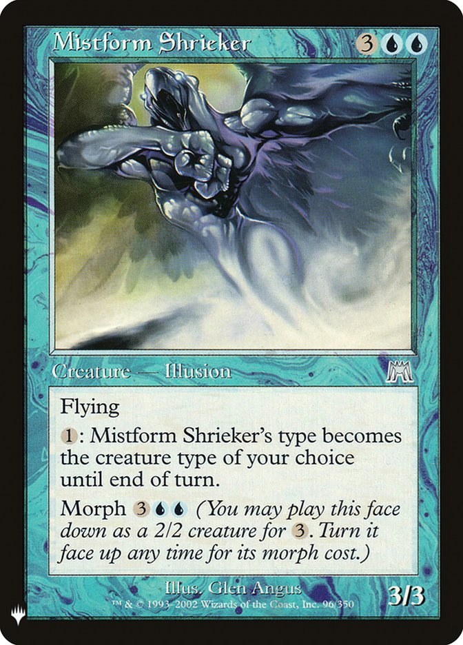 Mistform Shrieker [Mystery Booster] | Fandemonia Ltd