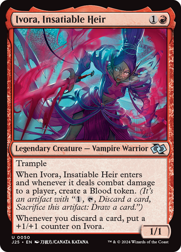 Ivora, Insatiable Heir (Anime) [Foundations Jumpstart] | Fandemonia Ltd