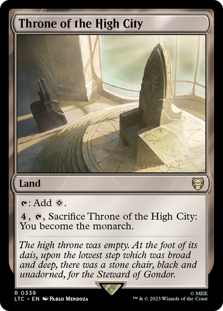 Throne of the High City [The Lord of the Rings: Tales of Middle-Earth Commander] | Fandemonia Ltd