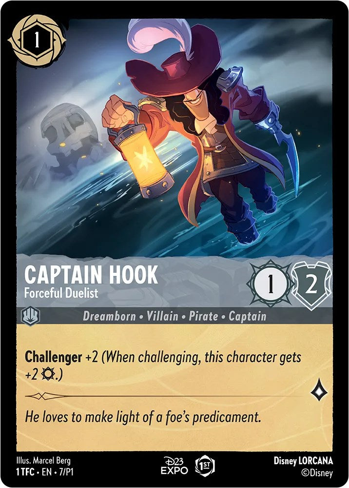 Captain Hook (7) [D23 Promos] | Fandemonia Ltd