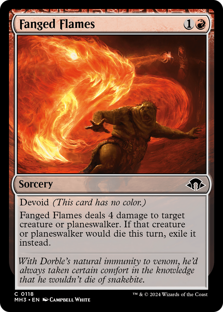 Fanged Flames [Modern Horizons 3] | Fandemonia Ltd