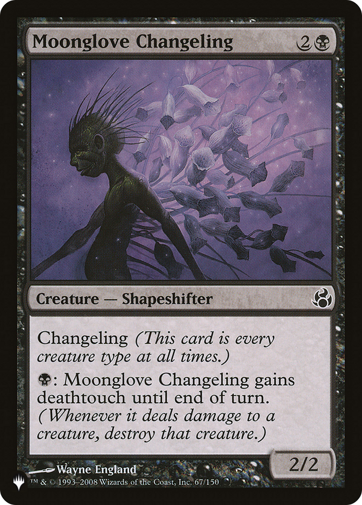 Moonglove Changeling [The List] | Fandemonia Ltd