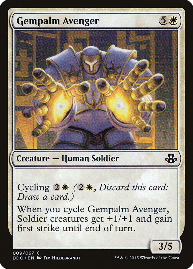 Gempalm Avenger [Duel Decks: Elspeth vs. Kiora] | Fandemonia Ltd
