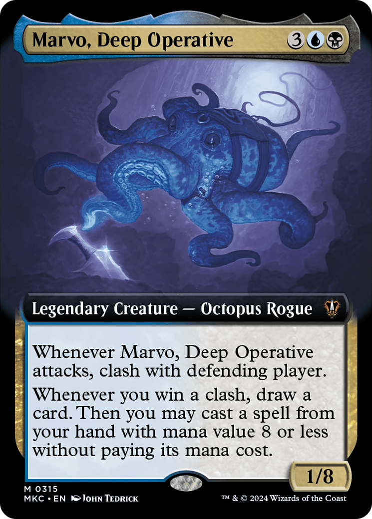 Marvo, Deep Operative (Extended Art) [Murders at Karlov Manor Commander] | Fandemonia Ltd