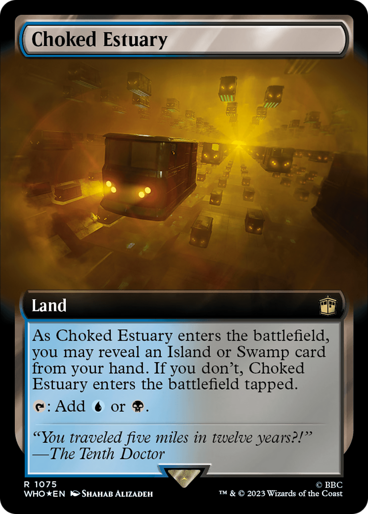 Choked Estuary (Extended Art) (Surge Foil) [Doctor Who] | Fandemonia Ltd