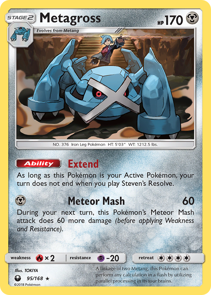 Metagross (95/168) [Sun & Moon: Celestial Storm] | Fandemonia Ltd