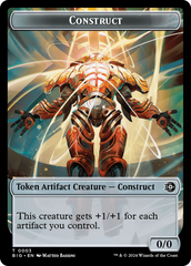 Construct Token // Plot Token Double-Sided Token [Outlaws of Thunder Junction: The Big Score Tokens] | Fandemonia Ltd
