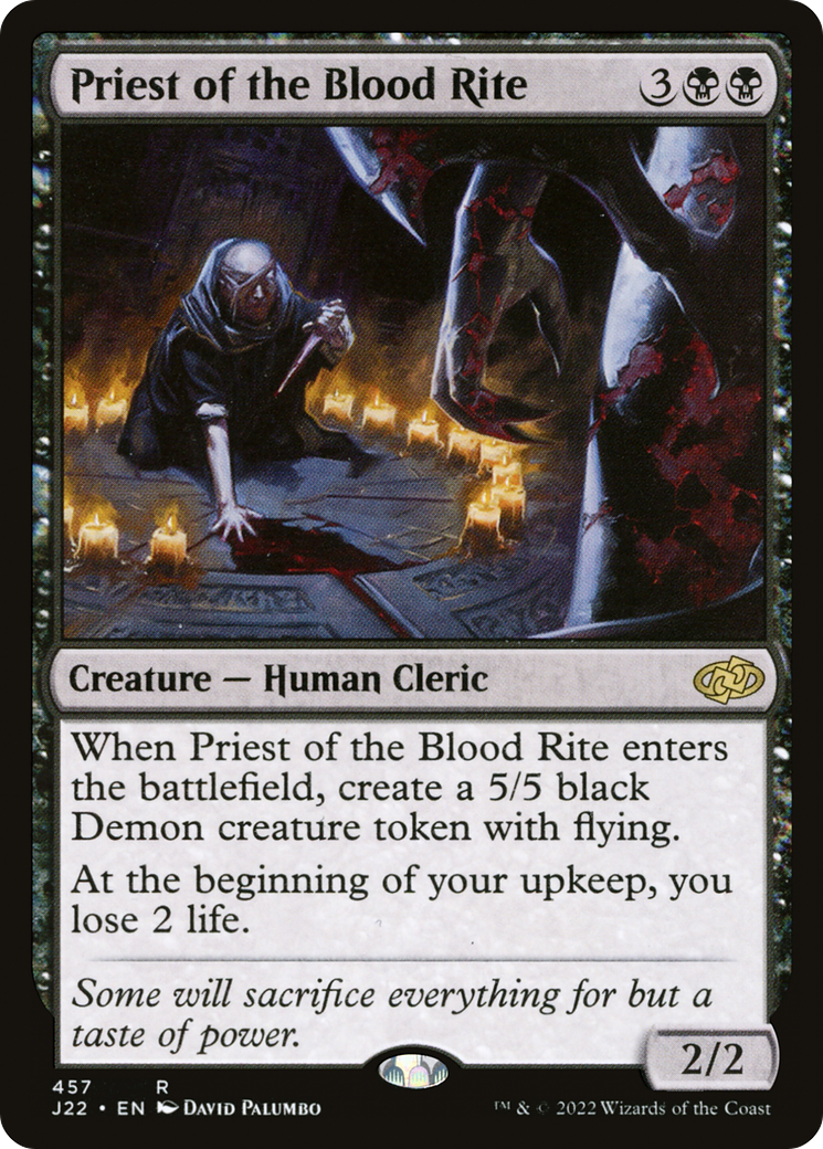 Priest of the Blood Rite [Jumpstart 2022] | Fandemonia Ltd