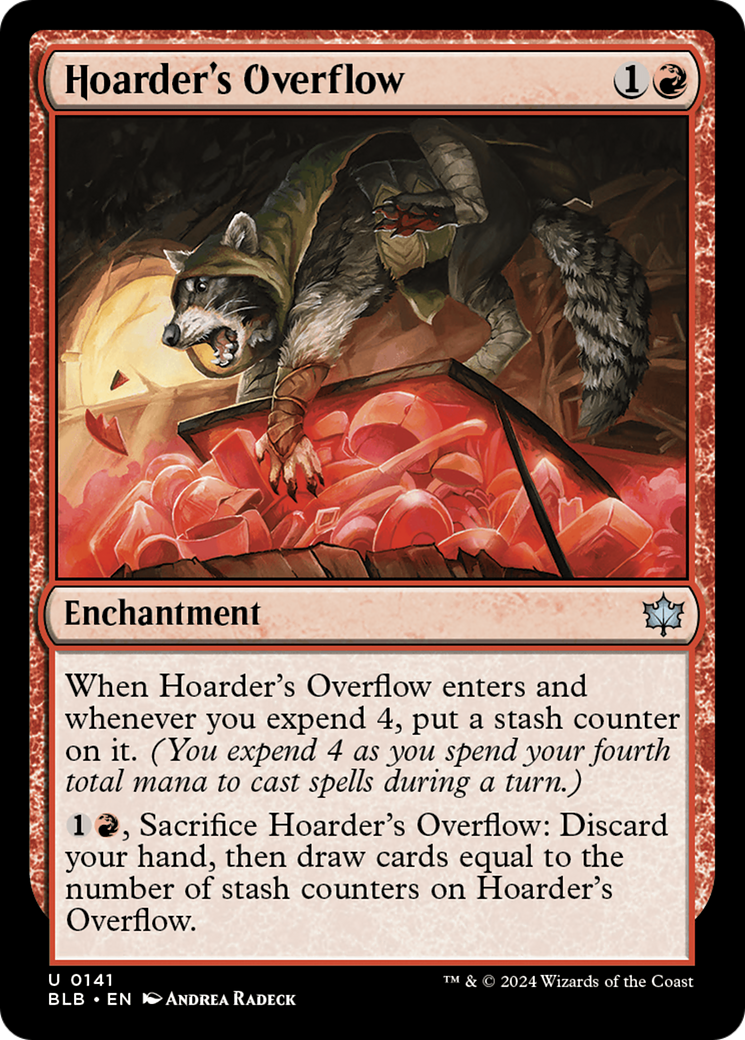 Hoarder's Overflow [Bloomburrow] | Fandemonia Ltd