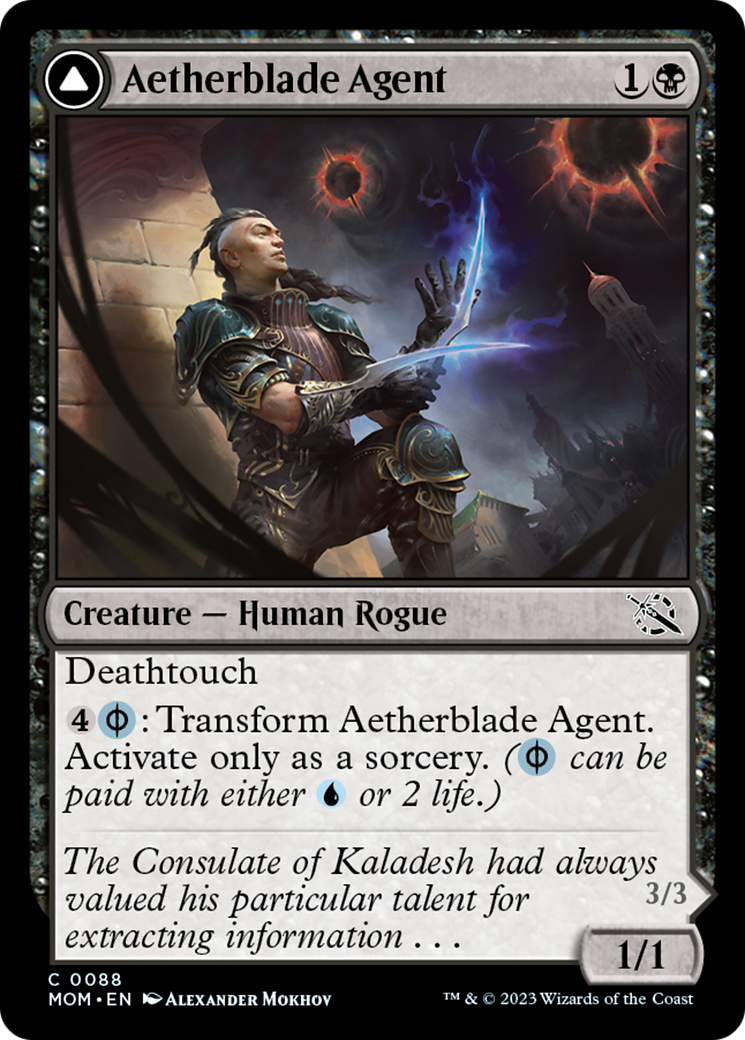 Aetherblade Agent // Gitaxian Mindstinger [March of the Machine] | Fandemonia Ltd