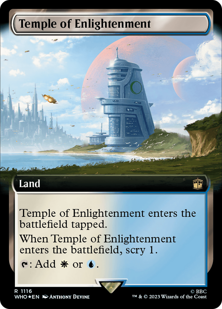 Temple of Enlightenment (Extended Art) (Surge Foil) [Doctor Who] | Fandemonia Ltd