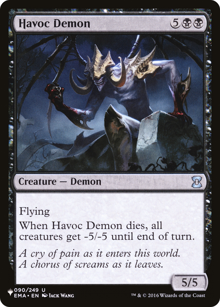 Havoc Demon [The List] | Fandemonia Ltd