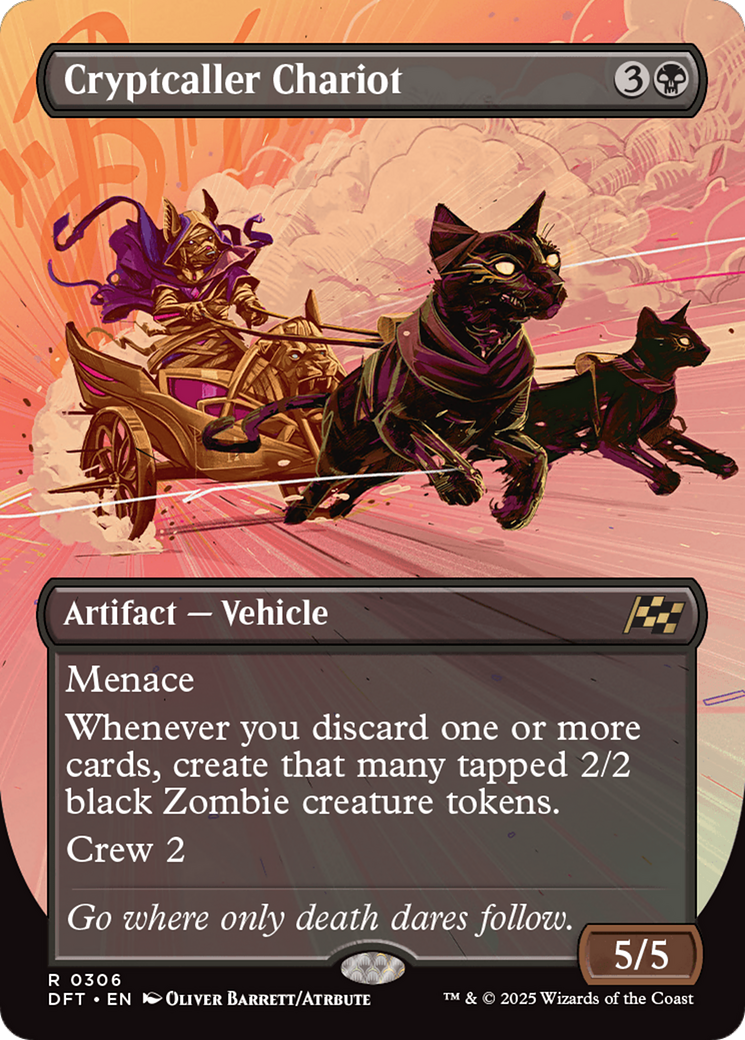 Cryptcaller Chariot (Borderless) [Aetherdrift] | Fandemonia Ltd