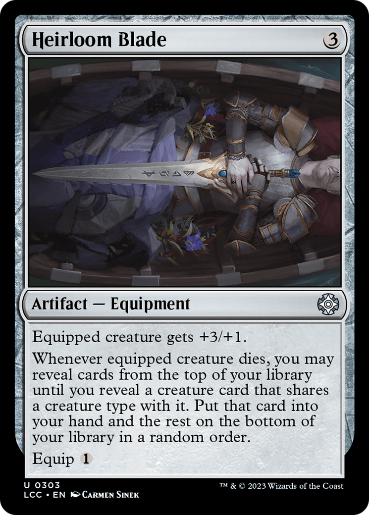 Heirloom Blade [The Lost Caverns of Ixalan Commander] | Fandemonia Ltd