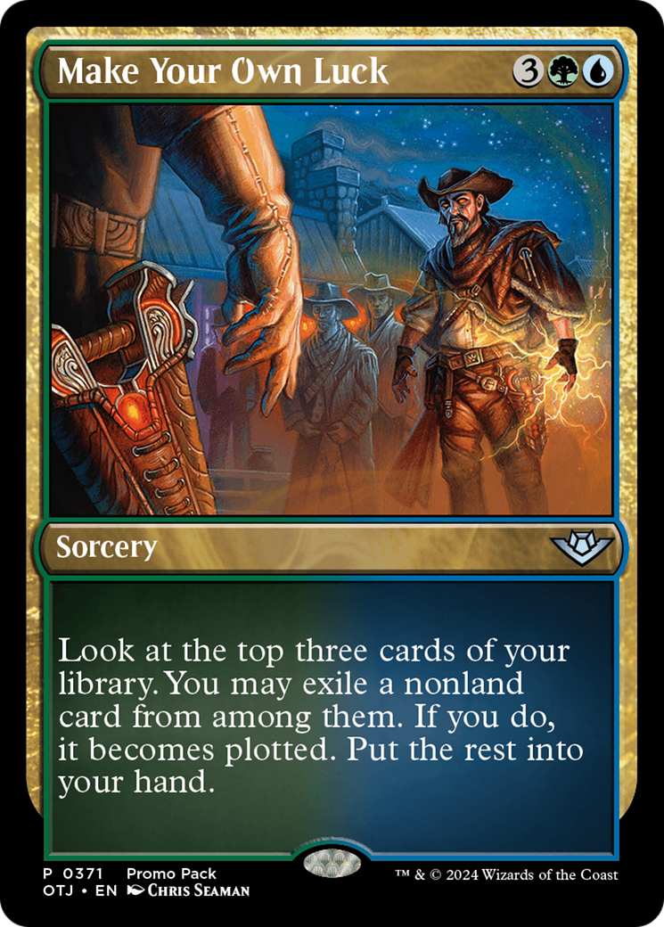 Make Your Own Luck (Promo Pack) [Outlaws of Thunder Junction Promos] | Fandemonia Ltd