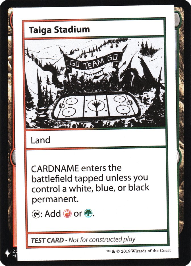 Taiga Stadium [Mystery Booster Playtest Cards] | Fandemonia Ltd