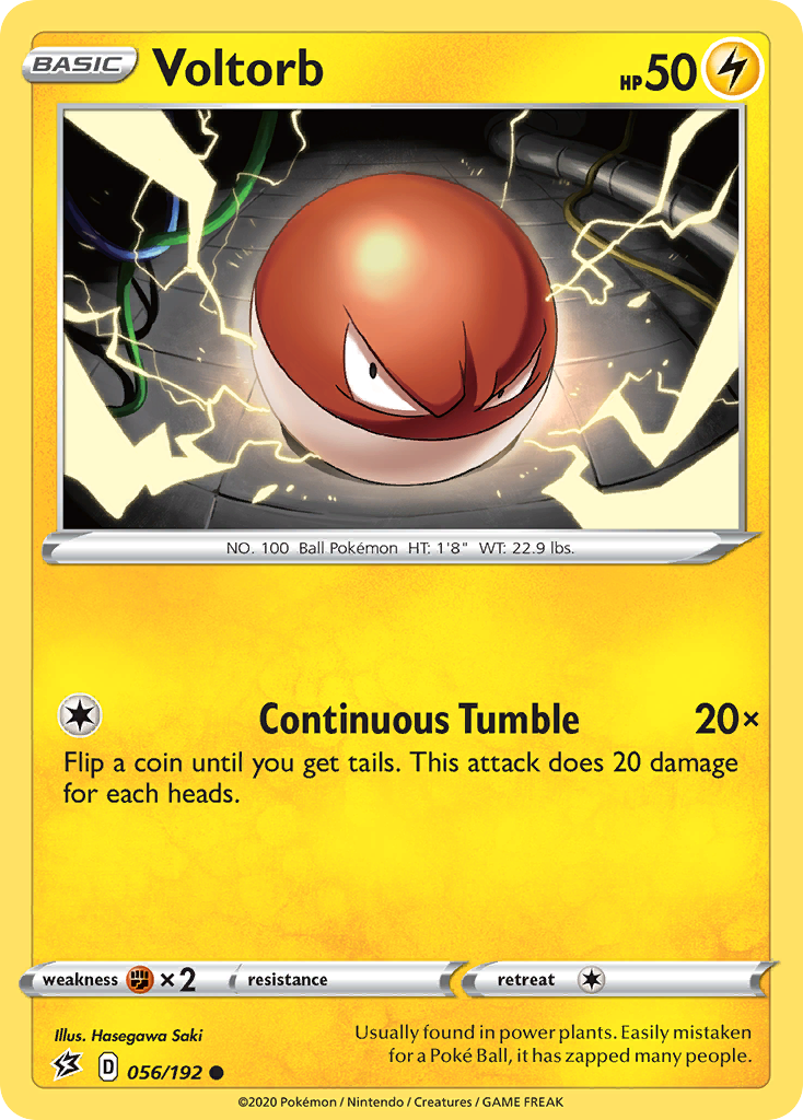 Voltorb (056/192) [Sword & Shield: Rebel Clash] | Fandemonia Ltd