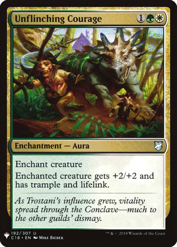 Unflinching Courage [Mystery Booster] | Fandemonia Ltd
