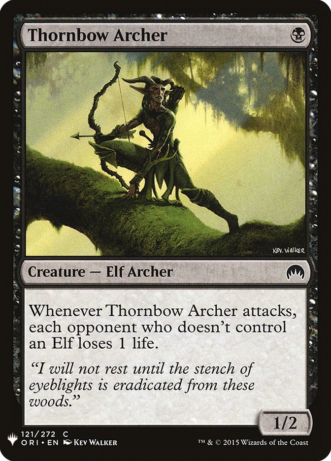 Thornbow Archer [Mystery Booster] | Fandemonia Ltd