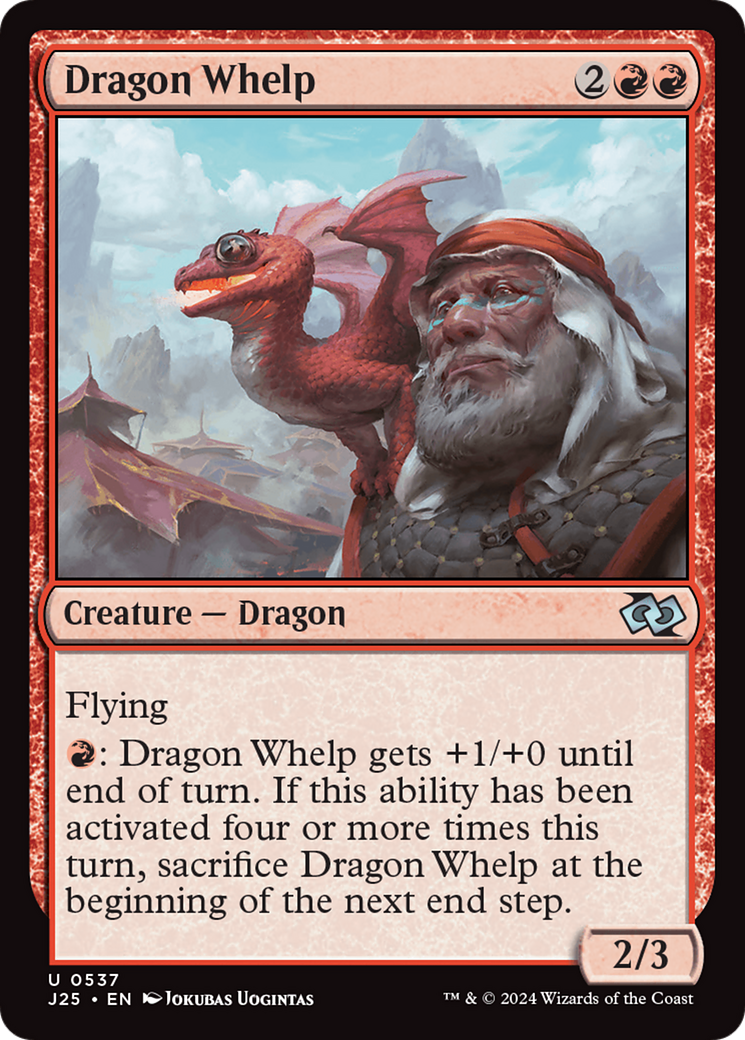 Dragon Whelp [Foundations Jumpstart] | Fandemonia Ltd