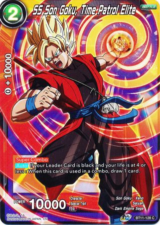 SS Son Goku, Time Patrol Elite (BT11-128) [Vermilion Bloodline 2nd Edition] | Fandemonia Ltd