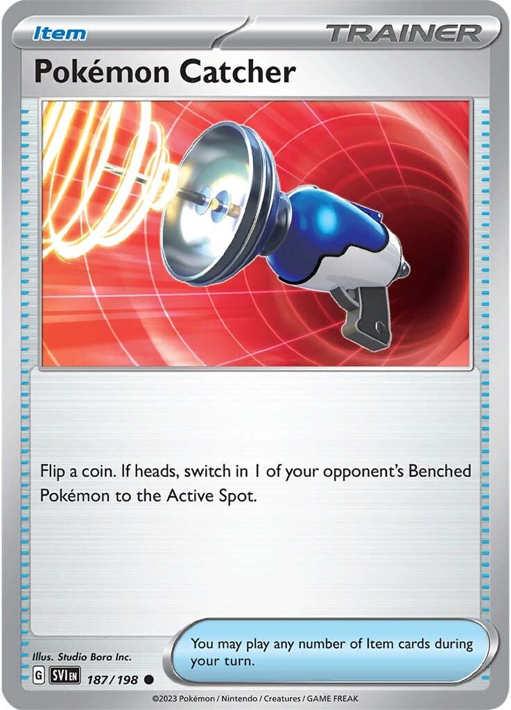Pokemon Catcher (187/198) [Scarlet & Violet: Base Set] | Fandemonia Ltd