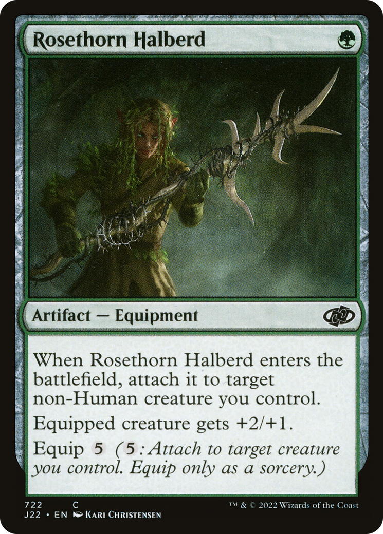 Rosethorn Halberd [Jumpstart 2022] | Fandemonia Ltd
