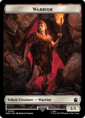 Warrior // Treasure (0028) Double-Sided Token [Doctor Who Tokens] | Fandemonia Ltd