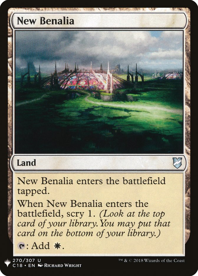 New Benalia [Mystery Booster] | Fandemonia Ltd