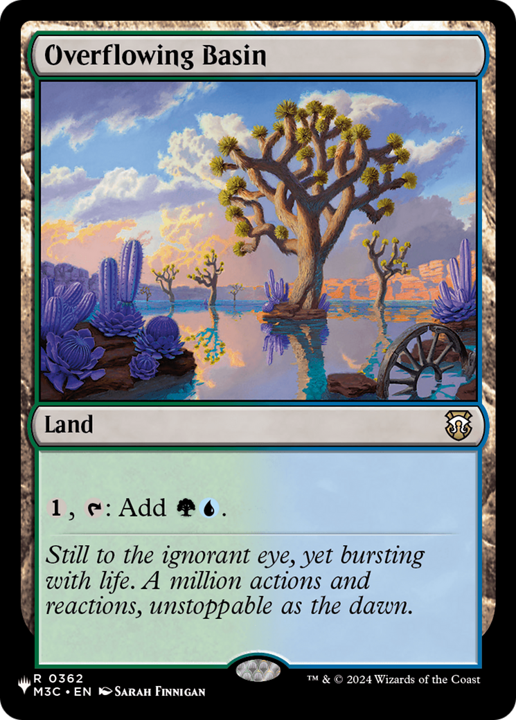 Overflowing Basin (M3C) [The List] | Fandemonia Ltd