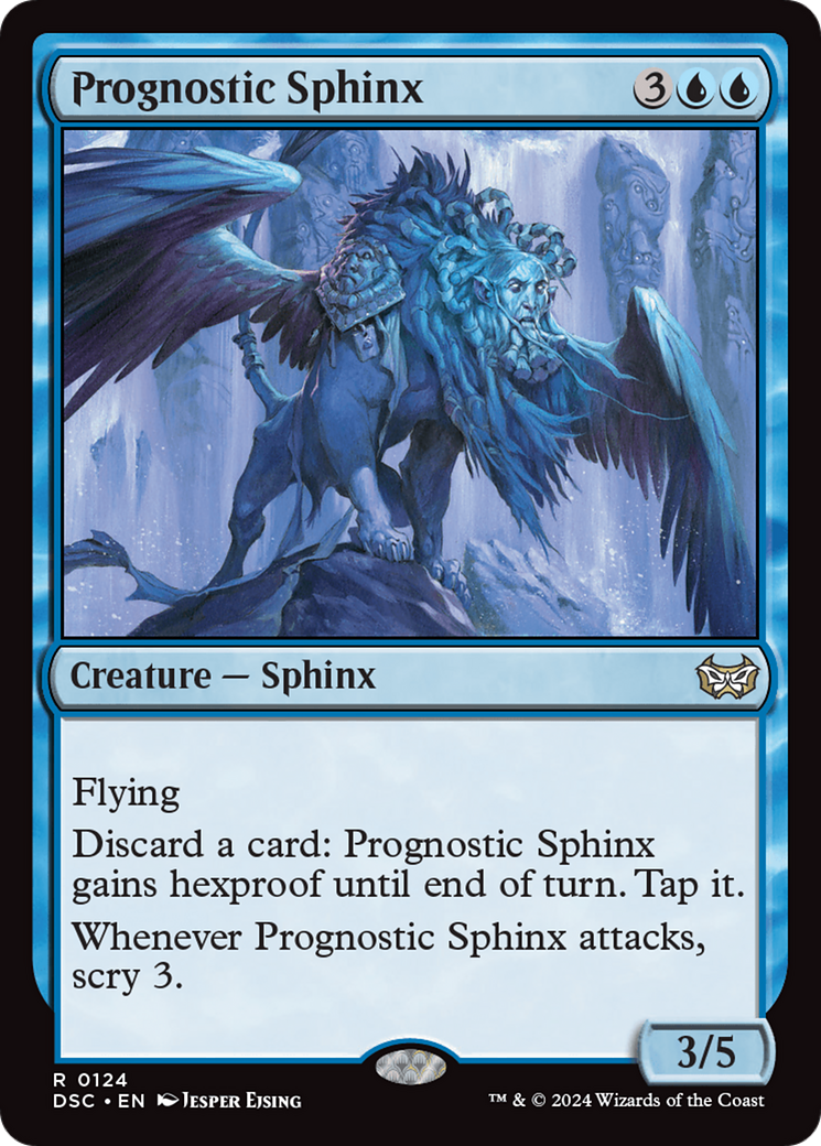 Prognostic Sphinx [Duskmourn: House of Horror Commander] | Fandemonia Ltd