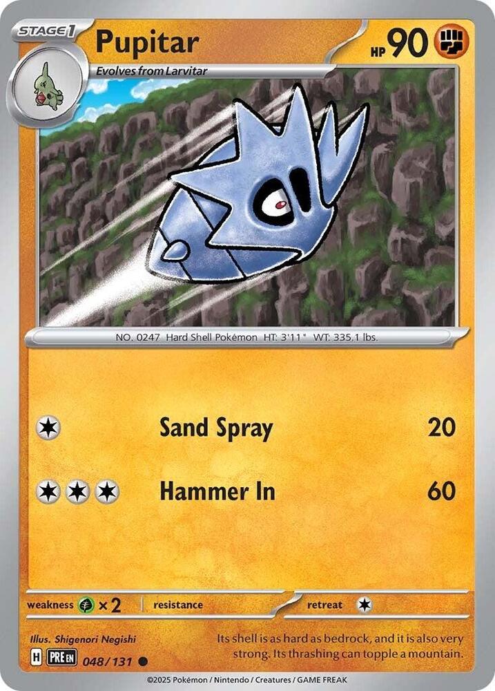 Pupitar (048/131) [Scarlet & Violet: Prismatic Evolutions] | Fandemonia Ltd