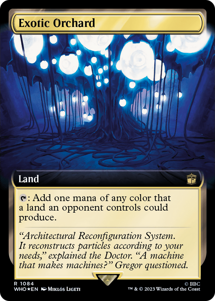 Exotic Orchard (Extended Art) (Surge Foil) [Doctor Who] | Fandemonia Ltd