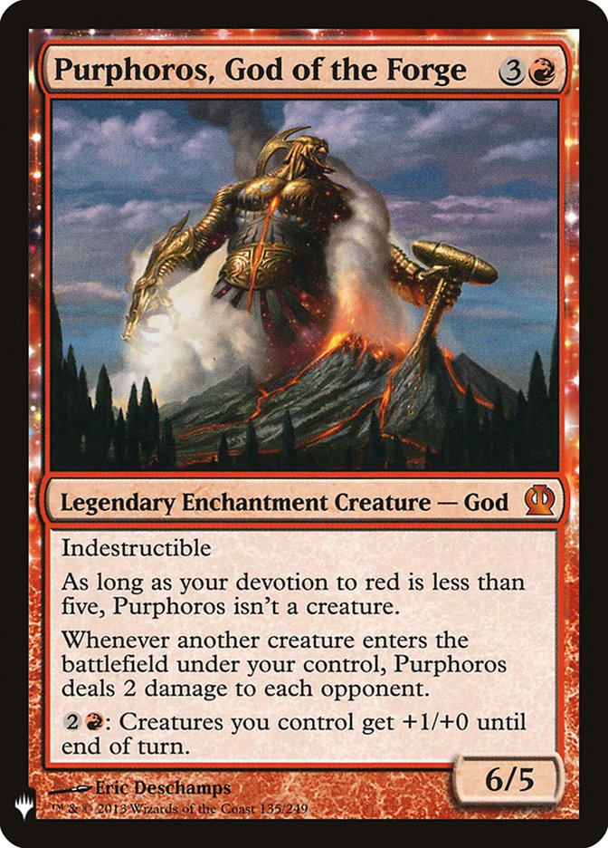 Purphoros, God of the Forge [Mystery Booster] | Fandemonia Ltd