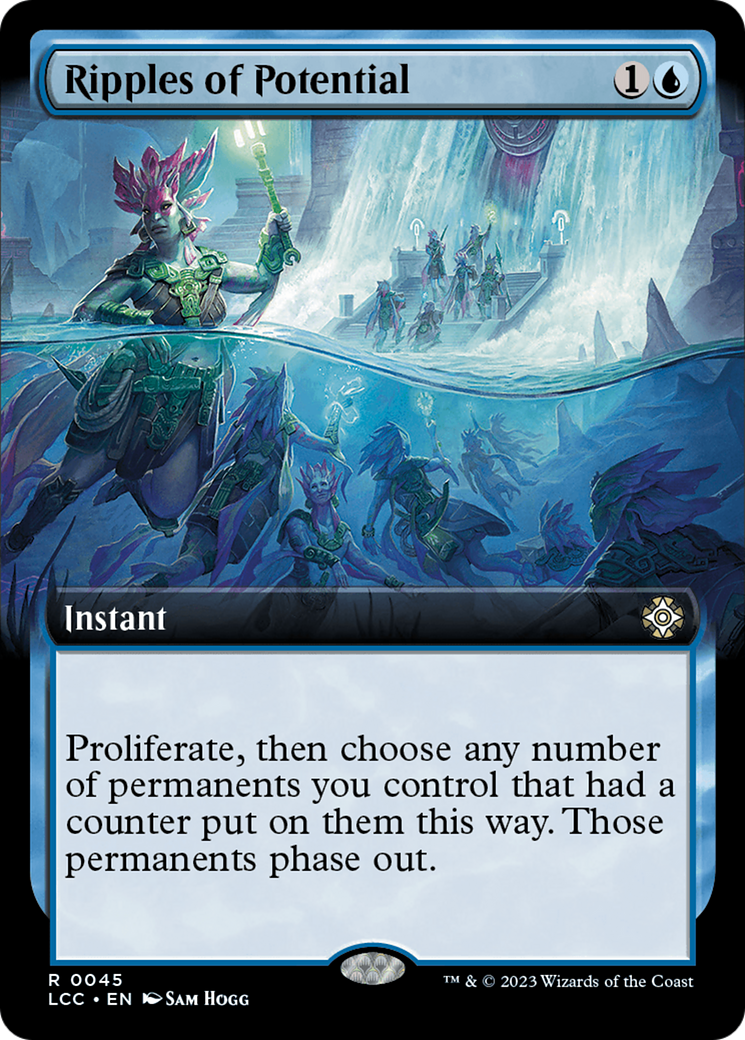 Ripples of Potential (Extended Art) [The Lost Caverns of Ixalan Commander] | Fandemonia Ltd