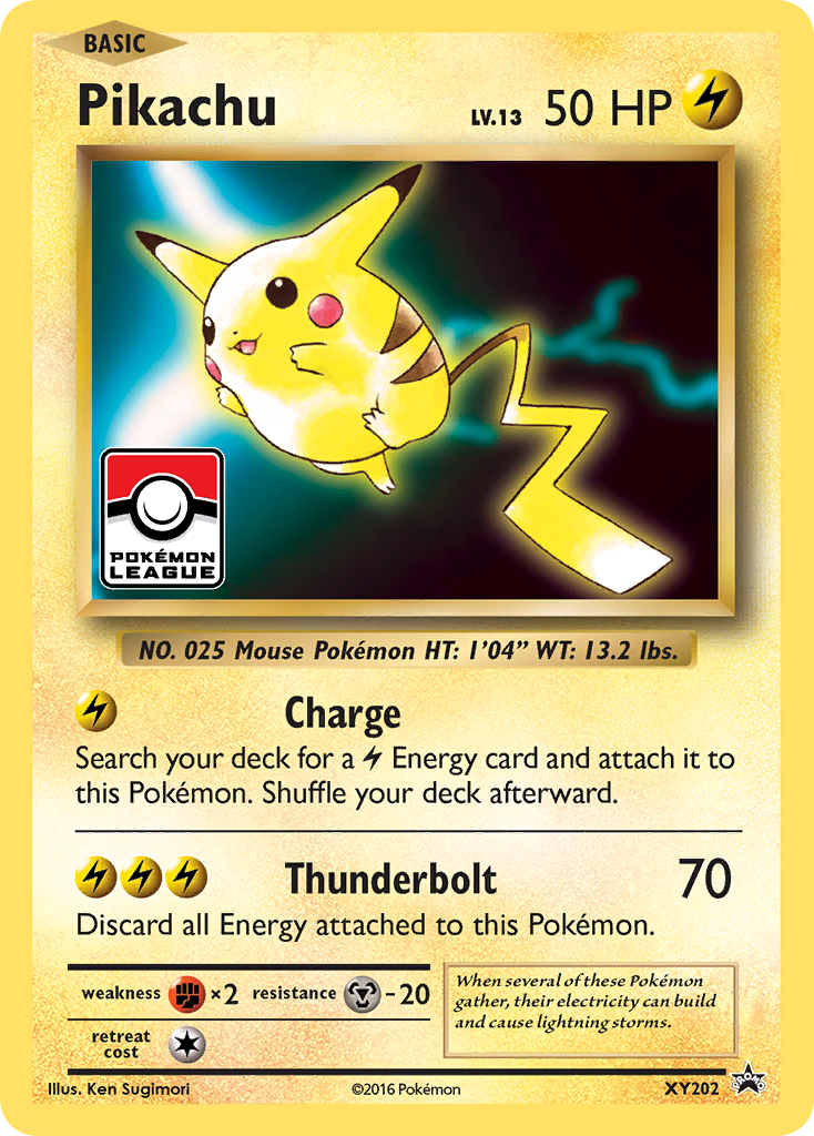 Pikachu (XY202) [XY: Black Star Promos] | Fandemonia Ltd