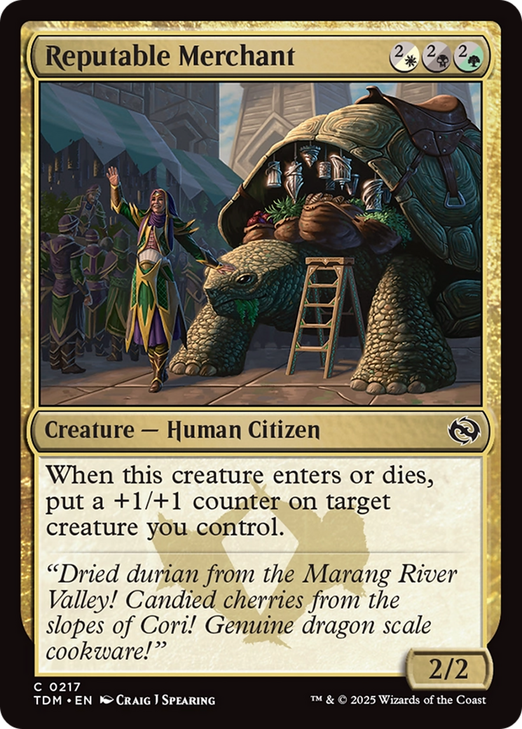 Reputable Merchant [Tarkir: Dragonstorm] | Fandemonia Ltd