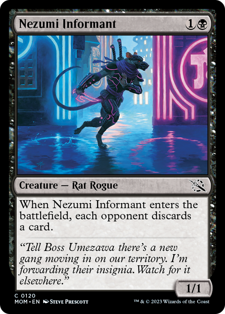 Nezumi Informant [March of the Machine] | Fandemonia Ltd