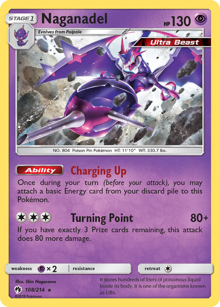 Naganadel (108/214) [Sun & Moon: Lost Thunder] | Fandemonia Ltd