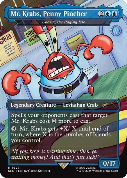Mr. Krabs, Penny Pincher - Charix, the Raging Isle [Secret Lair Drop Series] | Fandemonia Ltd