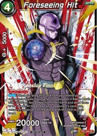 Foreseeing Hit (Championship Final 2019) (TB1-008) [Tournament Promotion Cards] | Fandemonia Ltd